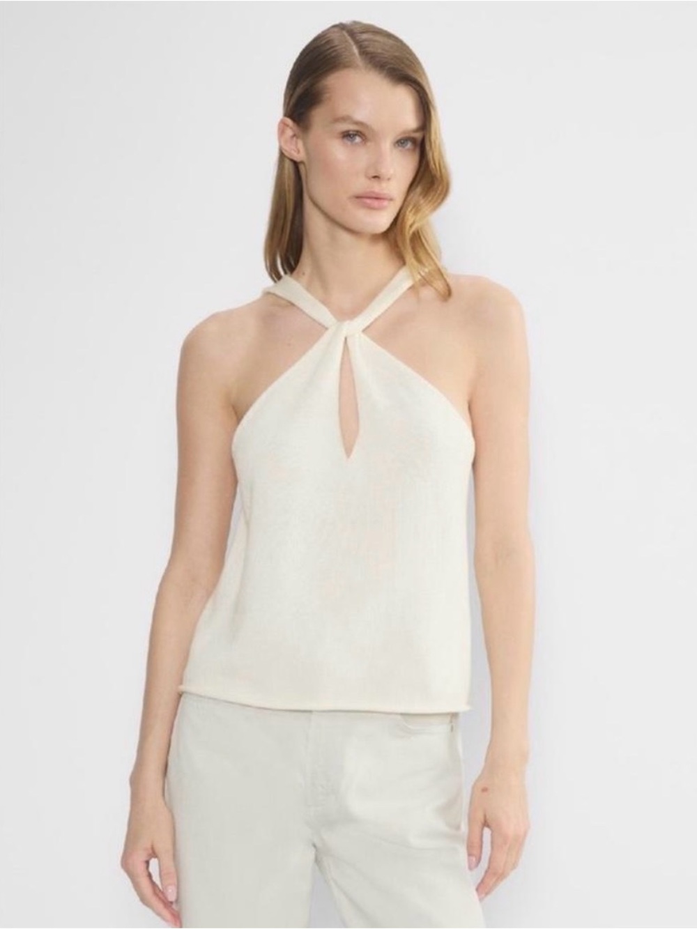 Aritzia Knit Halter Tank Top
